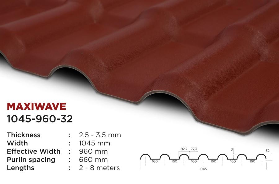 MAXIWAVE - solution de toiture IZOTUILE