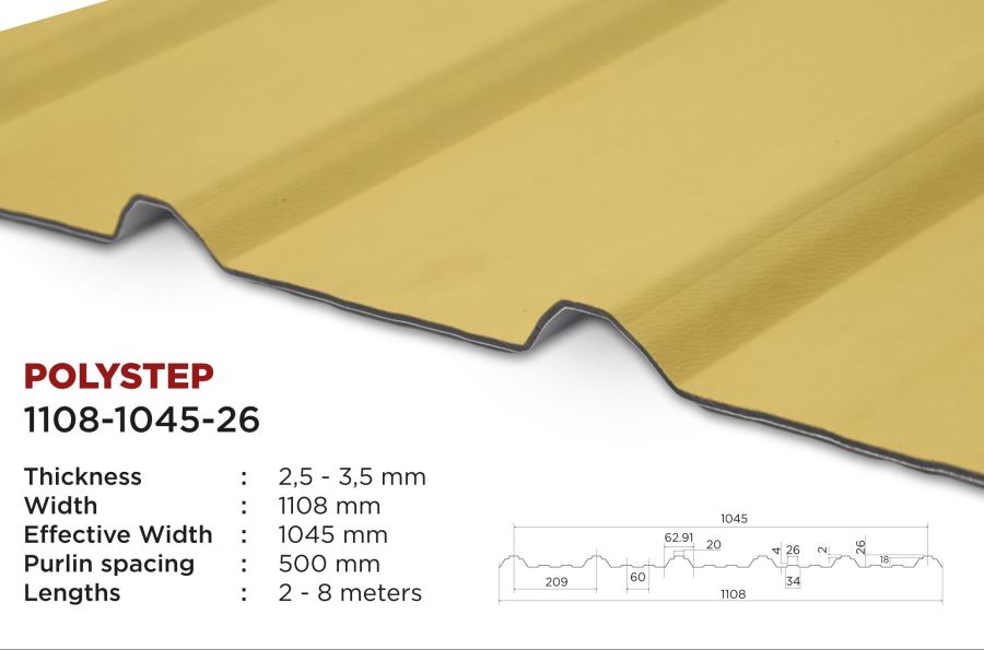 POLYSTEP - plaque acrylique IZOTUILE