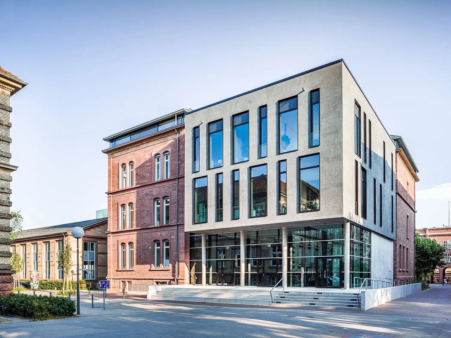 Un bâtiment historique sous une nouvelle apparence